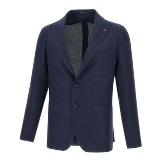 Tagliatore Blazers, male, Blue, Size: 2XL Tagliatore Jackets