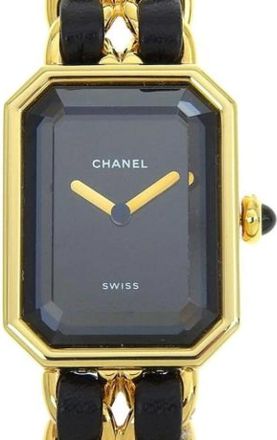 Chanel Pre-owned Glazen Horloge - Dames - Vintage Horloges - Zwart - ONE Size - Vintage
