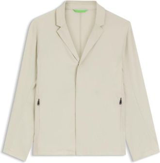 BOSS Regular-fit jacket in water-repellent stretch fabric