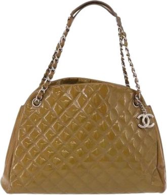 Chanel Pre-owned Vintage Shoulder Bag - Dames - Vintage Schoudertas - Bruin - ONE Size - Vintage