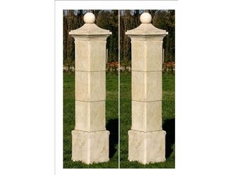 Habitat et Jardin Habitat Et Jardin - Juego De 2 Pilares De Puerta provenzal - 41 X 41 X 228 Cm