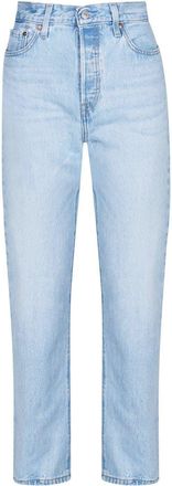Levi's Damesjeans 501 met rechte pijpen en enkellengte (Ojai Luxor)