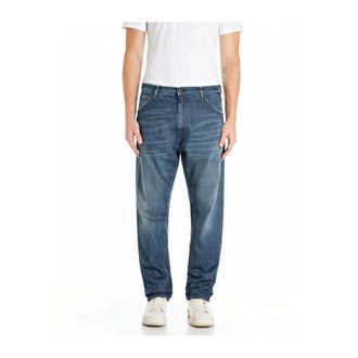 Replay Straight Fit Jeans, male, Blue, W33, Wayne Jeans