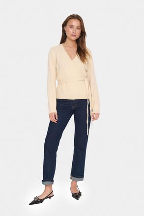 Saint Tropez Vest LarnaSZ Regular fit offwhite