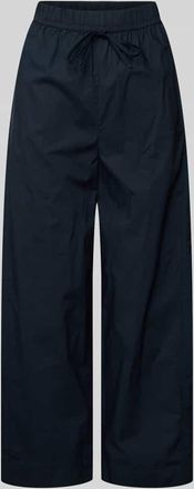 Lanius Lanius Hose mit elastischem Bund in Marine, Gr&ouml;&szlig;e 34