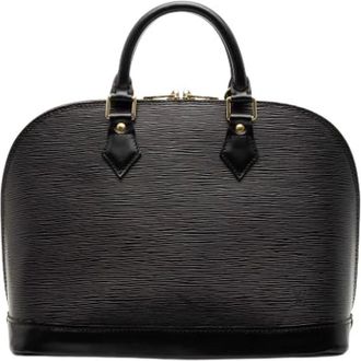 Louis Vuitton Pre-owned Handbags, female, Black, Size: ONE SIZE Pre-owned Vintage Handbag
