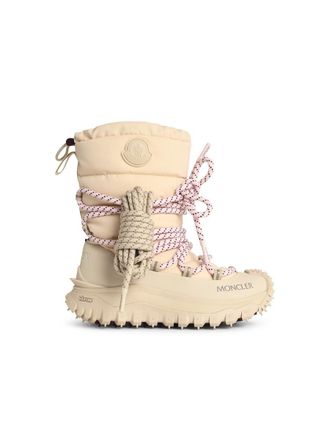 Moncler Trailgrip Après High Ivory Polyamide Blend Boots