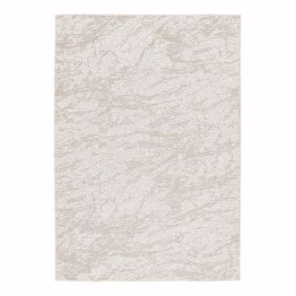AFK Living Alfombra texturizada en tonos naturales 120 x 170 cm
