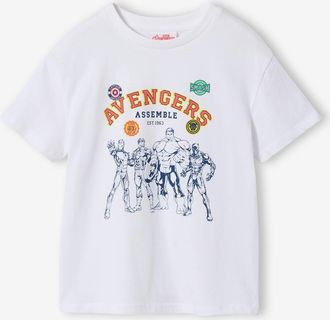 Avengers T-Shirt Kinder MARVEL AVENGERS, Baumwolle wei&szlig;