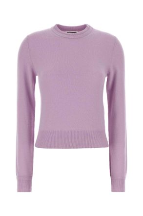 Jil Sander Lilac Wool Sweater