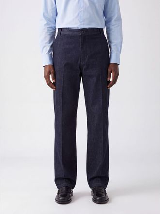 BRIGLIA 1949 Manhattan Straight-Leg Cotton Chino Trousers