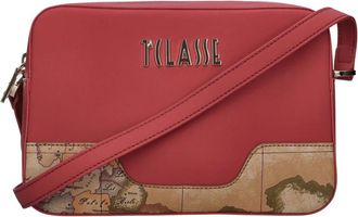 Alviero Martini 1A Classe Ld 99 9636 Crossbody Tas - Dames - Schoudertassen - Rood - ONE Size - Leer - Tassen