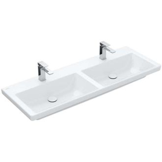 Villeroy & Boch Villeroy&boch - Lavabo Doble Con Mueble Subway 3.0 De 1300 X 470