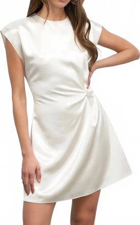 Greylin Wilson Mini Dress In Pearl