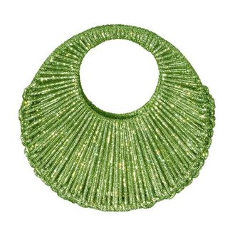 Hibourama Bags Handbags, female, Green, Size: ONE SIZE Jaya Jewel Bag