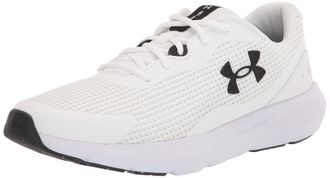 Under Armour Mens Running Shoe, White White Black, 8 UK