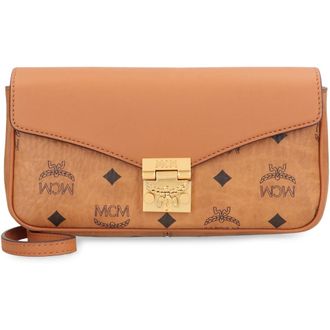 MCM Cross Body Bags, female, Brown, Size: ONE SIZE Tracy Crossbody Mini