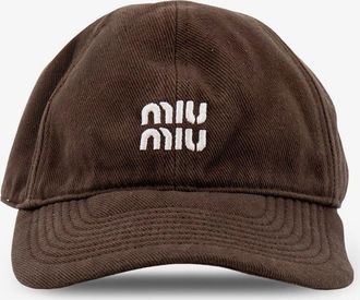 Miu Miu Cappello in cotone - MIU MIU - gender_Woman