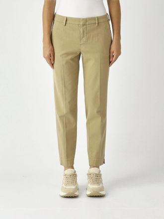 Pantaloni Torino Pantalone slim fit PT Torino in misto cotone e cashmere