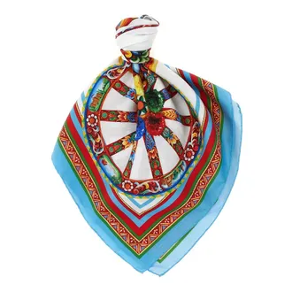 Dolce & Gabbana Dames, Accessoires, Veelkleurig, Maat: ONE Size Zijde