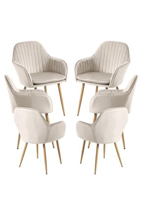 Regalos Miguel Packs Sillas Comedor - Pack 6 Sillas Chic - Beige