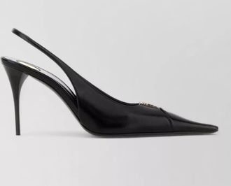 Saint Laurent leather slingback pumps