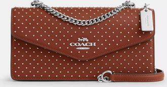 Coach Klare Envelope Crossbody Bag With Rivets