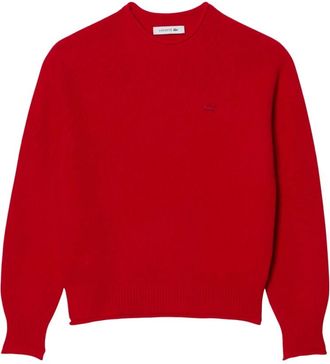 Lacoste Mujer, Jerseys, Rojo, Talla: XS