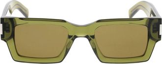 Saint Laurent Zonnebril - unisex - Zonnebrillen - Groen - ONE Size - Accessoires