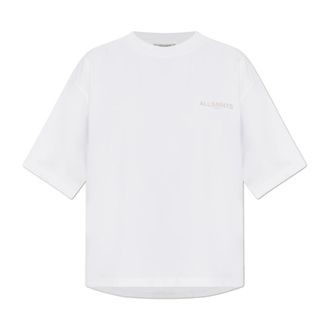 AllSaints T-Shirts, female, White, Size: XS Tempus Amelie Oversized T-Shirt