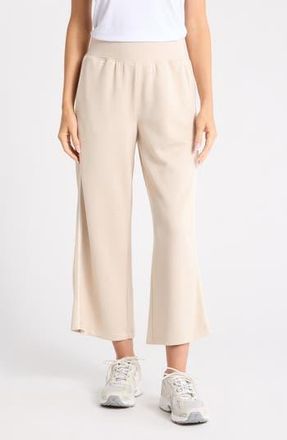 Yogalicious Bricia Piqu&eacute; Culottes in Mist Sand at Nordstrom Rack, Size X-Small