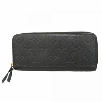 Louis Vuitton Noir Long Wallet (Bi-Fold) (Pre-Owned)
