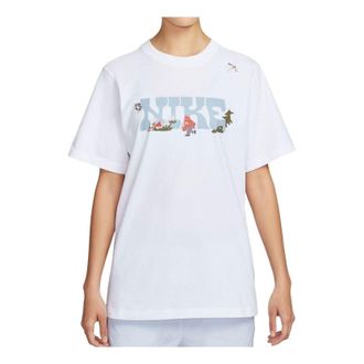 Nike (WMNS) Nike T-Shirt Asia Sizing White IF0607-100