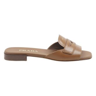 Prada Dames, Schoenen, Bruin, Maat: 38 EU