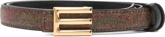 Etro Cintura con stampa paisley - Marrone