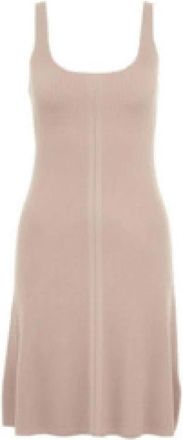Guess Tijdloze Zomerjurk voor Dames - Dames - Korte kleedjes - Beige - M - Kleedjes