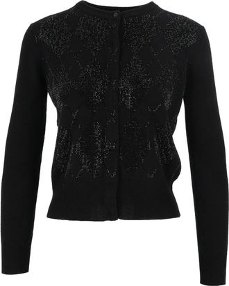 Max Mara C&aacute;rdigan Giovane - Knitwear - Mujer - Negro - XL