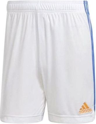 adidas Real Home Shorts Asia Sizing White Blue GM6784