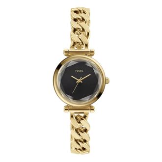 Fossil Carlie Es 5440 - Dames - Horloges - Geel - ONE Size - Accessoires