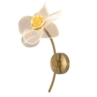 OEM Apliques De Pared Vintage Con Forma De Flor, Luz De 3 Colores Ajustables (para Interiores)