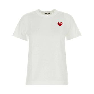 Comme Des Garçons T Shirt Bianco-Uomo