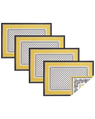 Villeroy & Boch Set Of 4 Audun Stain & Water Resistant Placemats