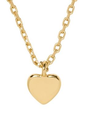 Kate Spade New York heart pendant necklace in Gold at Nordstrom