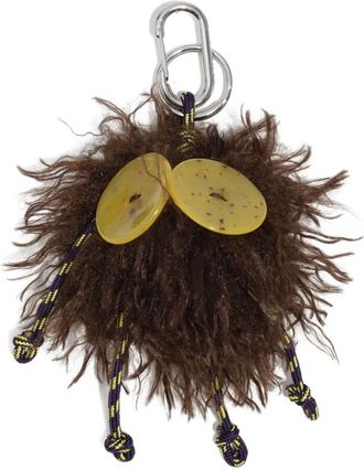 Bimba & Lola Consuelo keyring - women - Polyester/Zinc Alloy/Copper/Resin/Polyester - One Size - Brown
