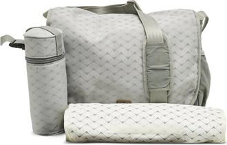 Emporio Armani Borsa fasciatoio jacquard - Grigio