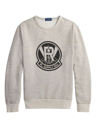Polo Ralph Lauren long-sleeve crew-neck sweatshirt - Grey