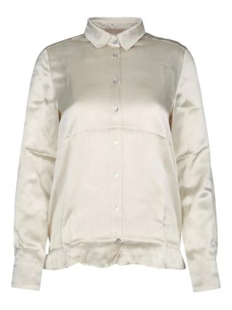 iBlues Zijden blouse - Wit