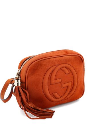 Gucci Soho Disco Nubuck Small crossbody bag - Arancione