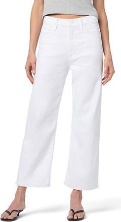 Joe's Crop Wide Leg Jeans in White at Nordstrom Rack, Size 23