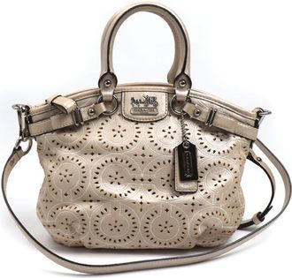 Coach Leather Shoulder Bag (Pre-Owned)